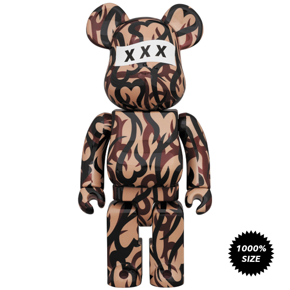 Number (N)XXX 1000% Bearbrick by Medicom Toy