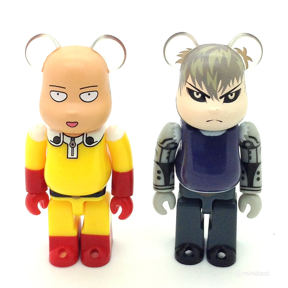 Bearbrick Series 32 -  One Punch Man Set of 2 (Saitama and Genos) [Hero]