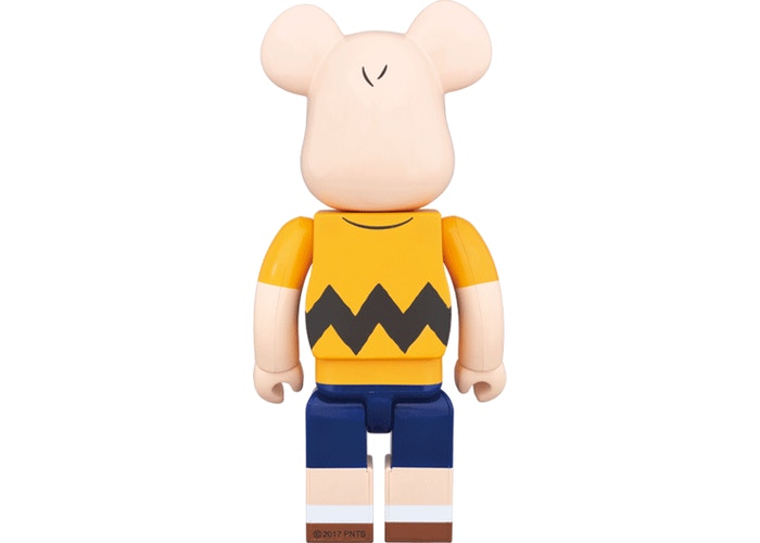 Bearbrick x Peanuts Charlie Brown 2017 Version 1000% Multi