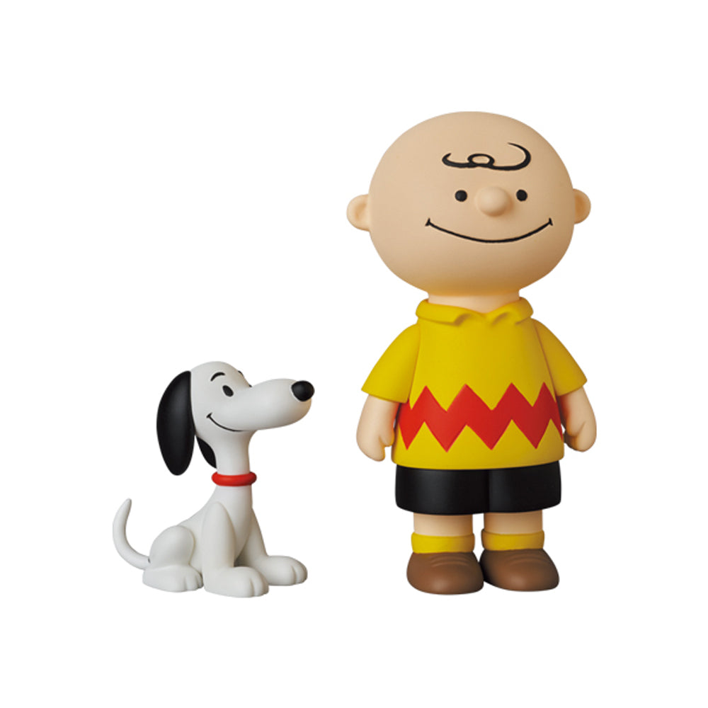 UDF Peanuts Series 12: 50's Snoopy & Charlie Brown Ultra Detail Figure by Medicom Toy