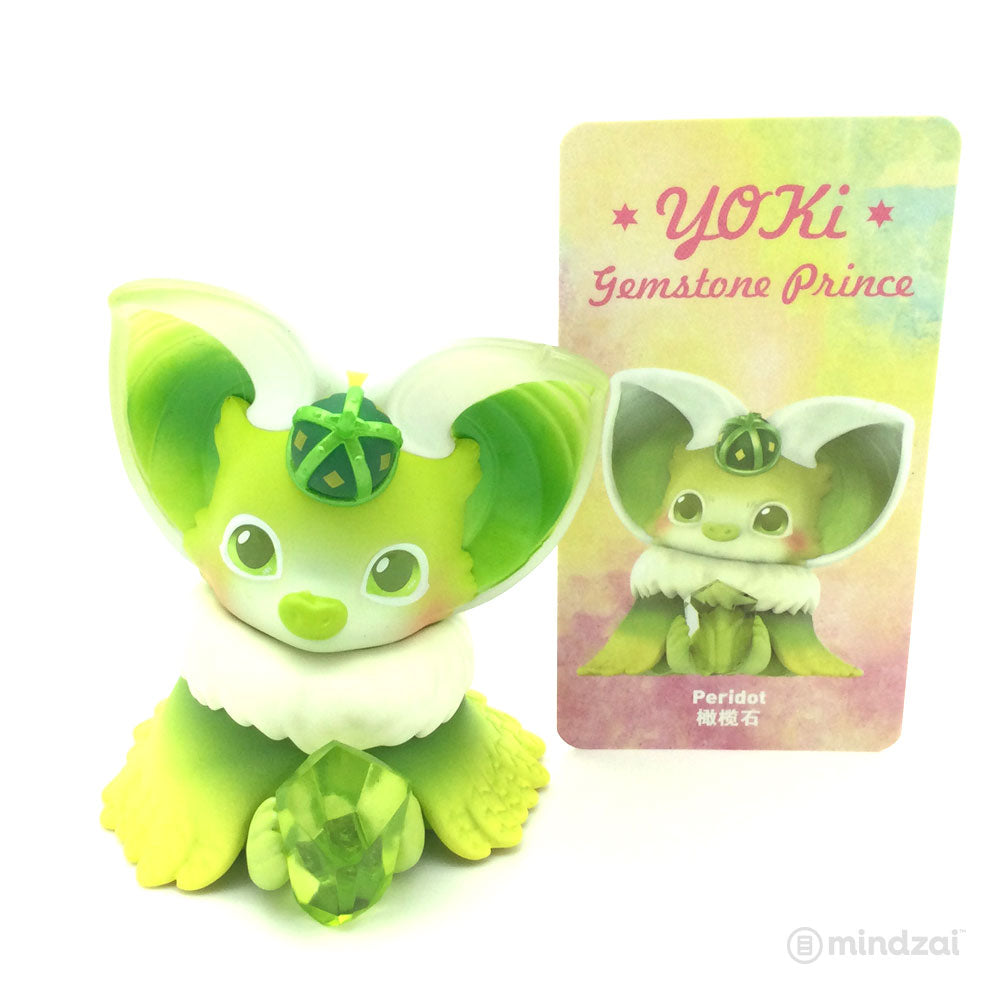 Yoki Gemstone Prince Series by Yoyo Yeung x POP MART - Peridot