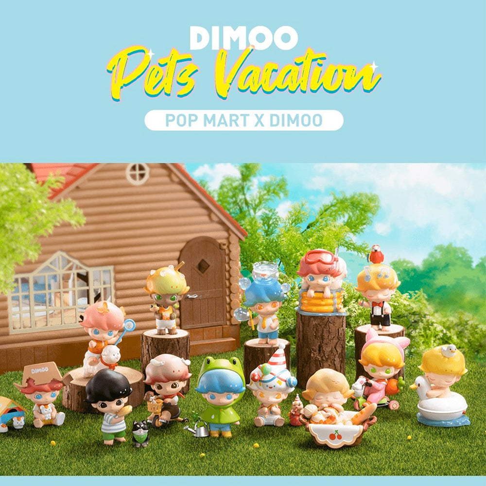 Dimoo Pets Vacation Blind Box Series by POP MART