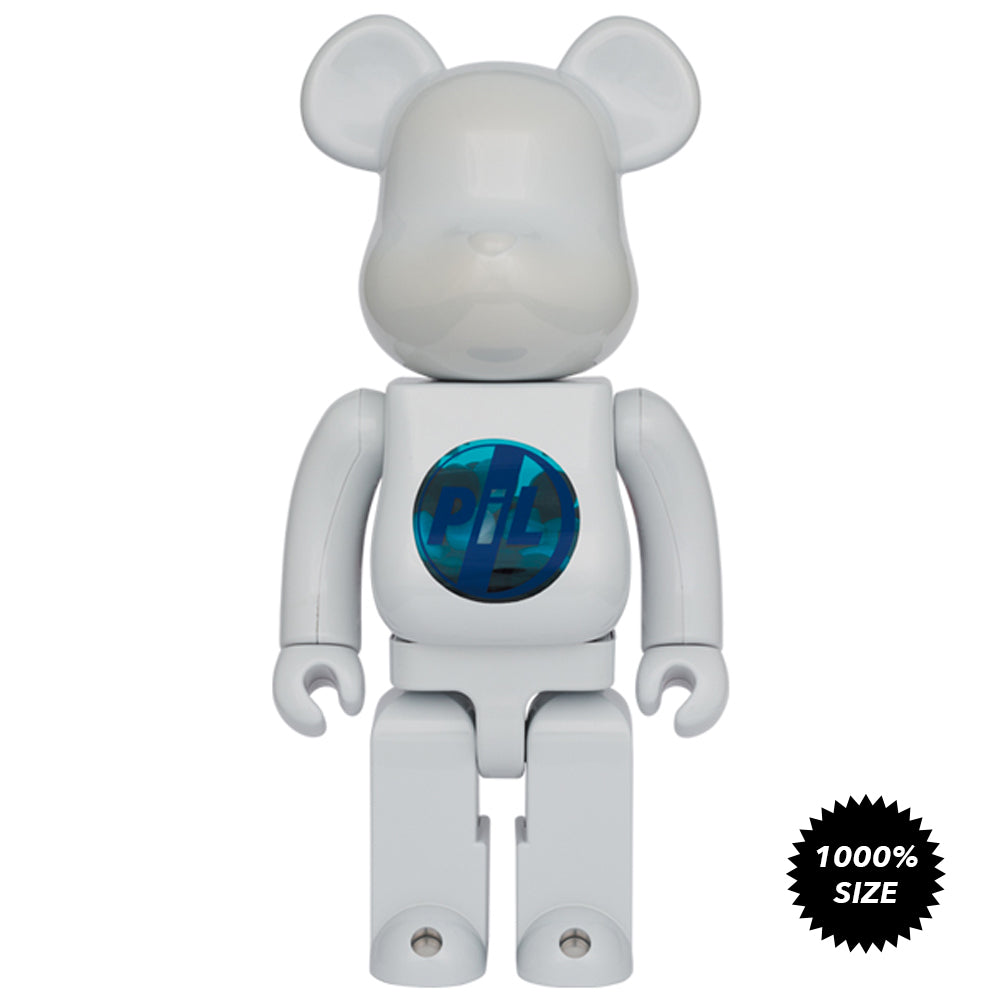 PiL (Chrome Ver.) 1000% Bearbrick by Medicom Toy