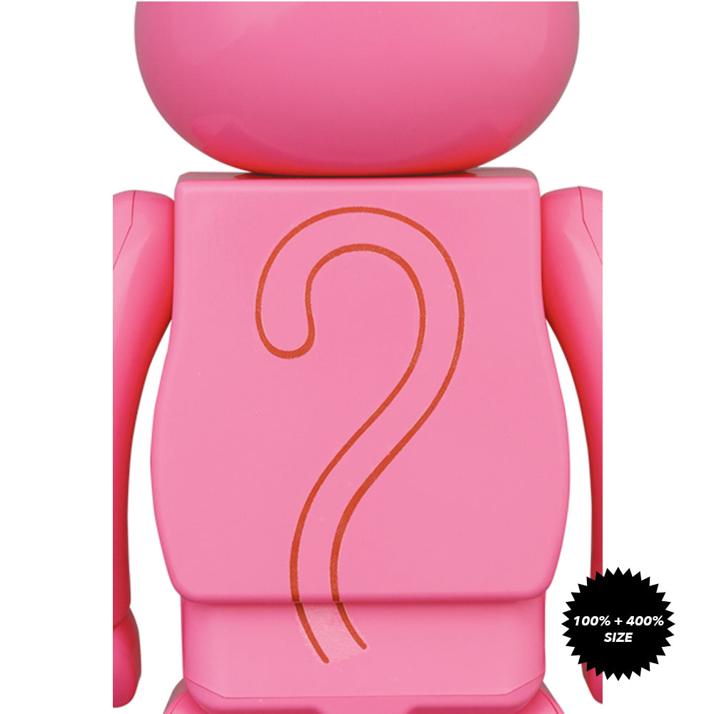 Pink Panther 100% + 400% Bearbrick Set by Medicom Toy - Mindzai