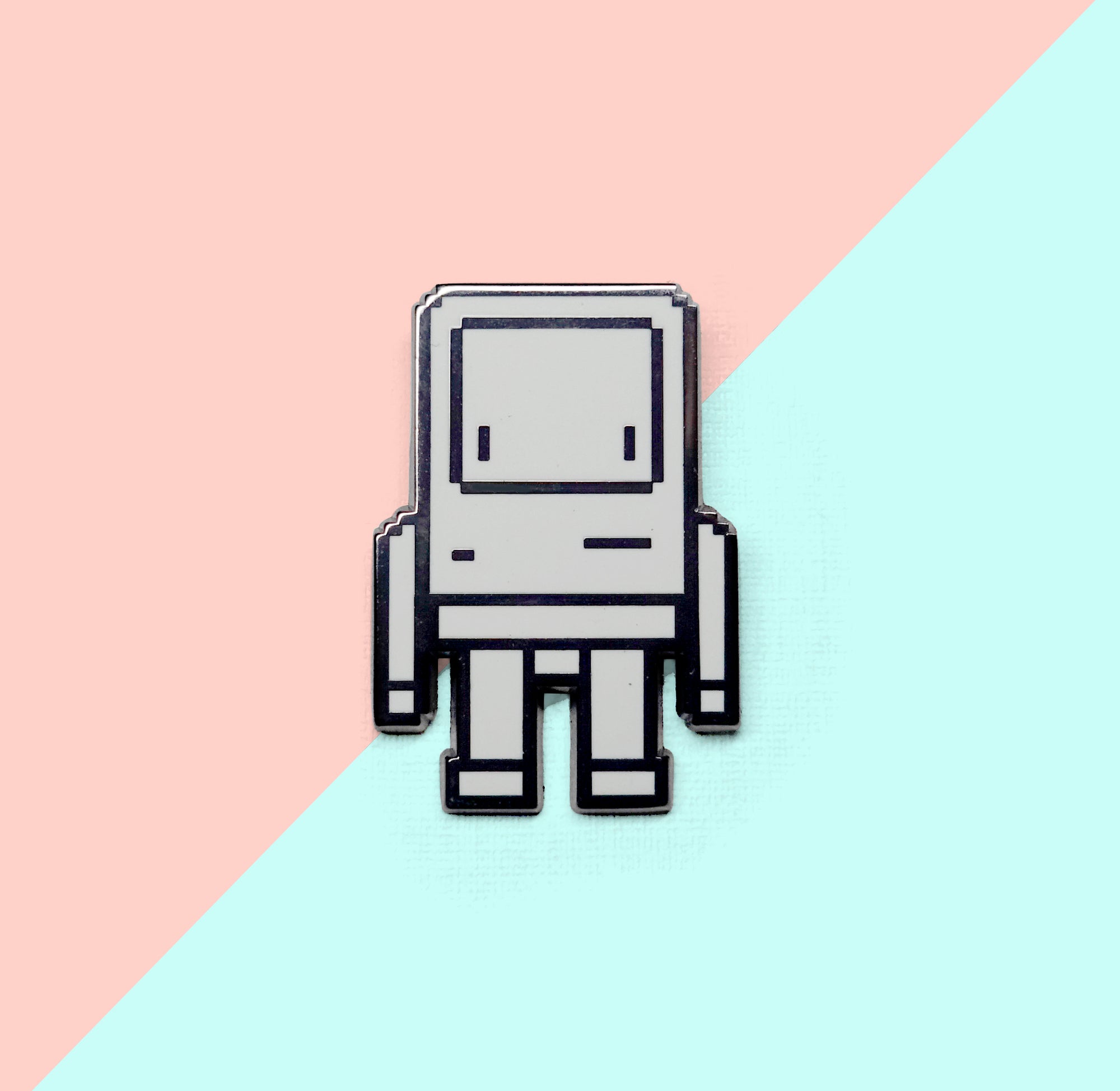 Pixel Classicbot Enamel Pin by Classicbot