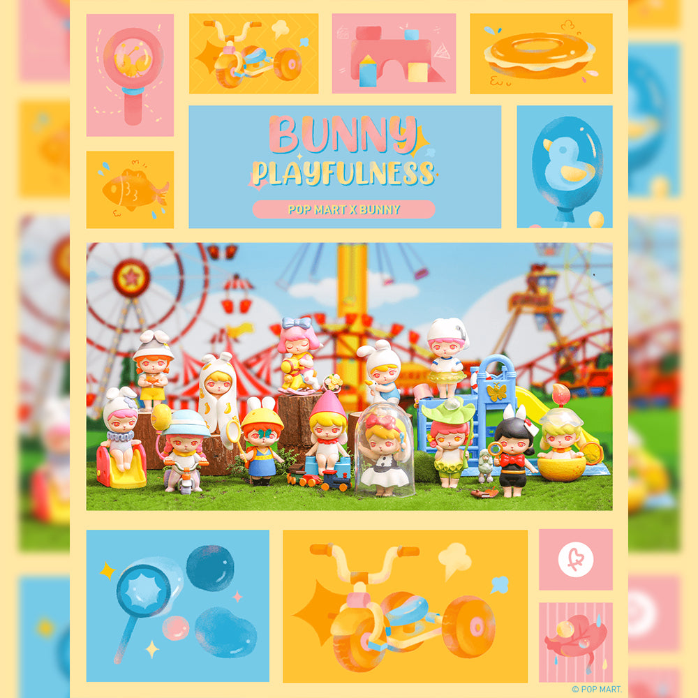 Bunny Playfulness Blind Box Series by POP MART