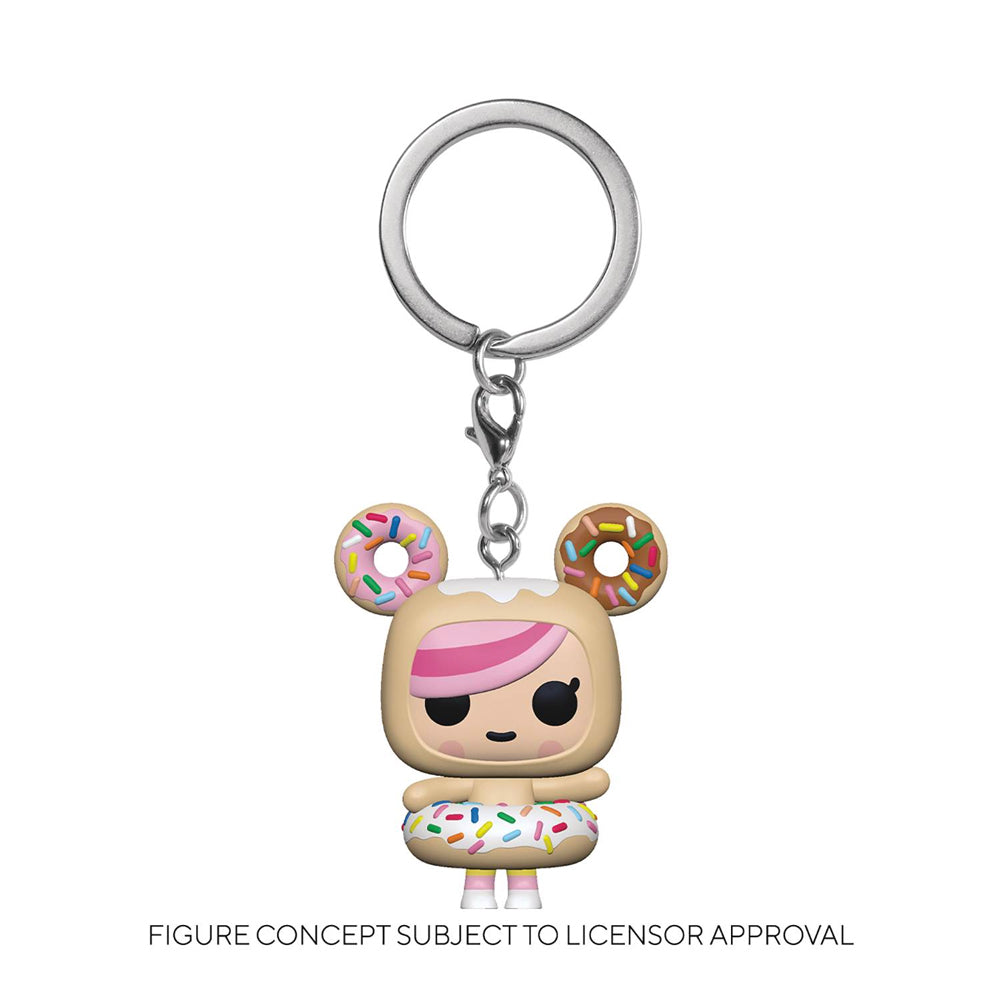 Tokidoki: Donutella Pocket Pop Keychain by Funko