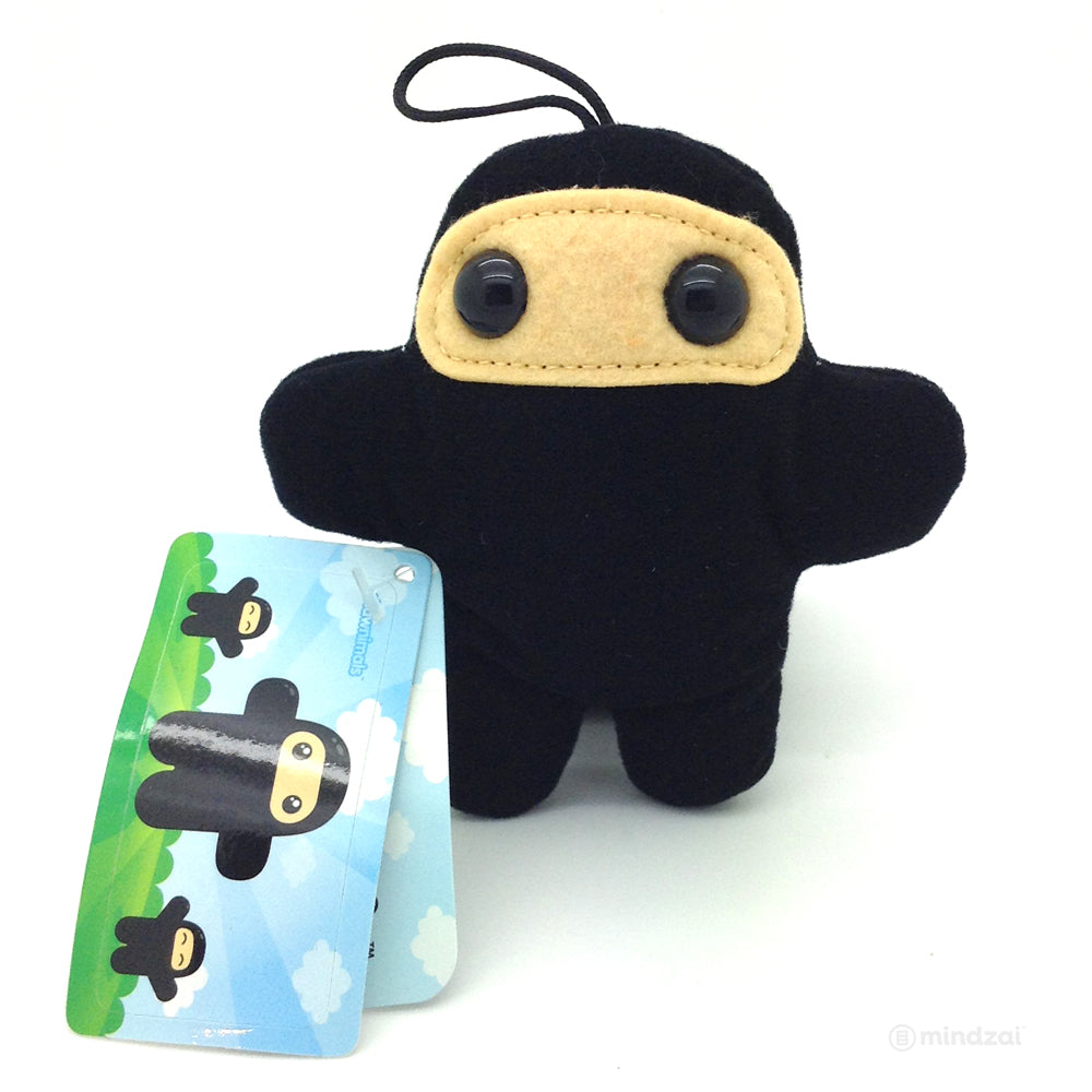 Shawnimals Pocket Wee Ninja Plush - Black