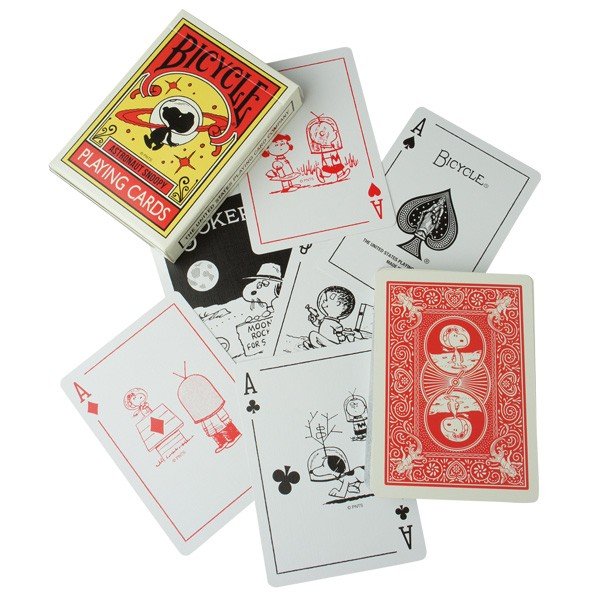 Astronaut Snoopy Playing Cards by Bicycle x Medicom Toy