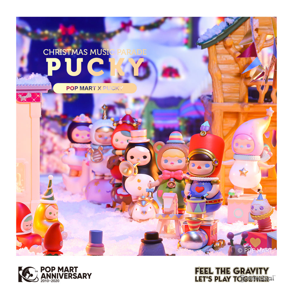 Pucky Christmas Music Parade Set by POP MART