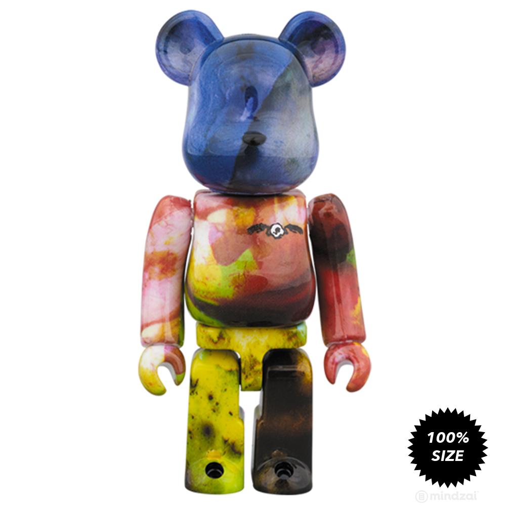 Pushead 3 Different Colours 100% + 400% 4 Piece Bearbrick