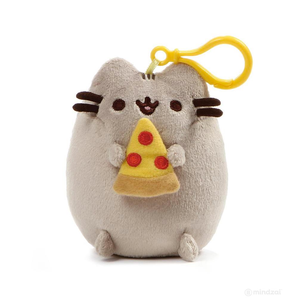 Pusheen Pizza 5" Backpack Clip by GUND