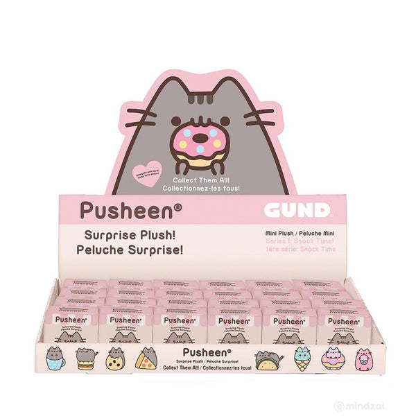 Pusheen Series 1 Snack Time Mini Plush Keychain Blind Box Mindzai Toy Shop