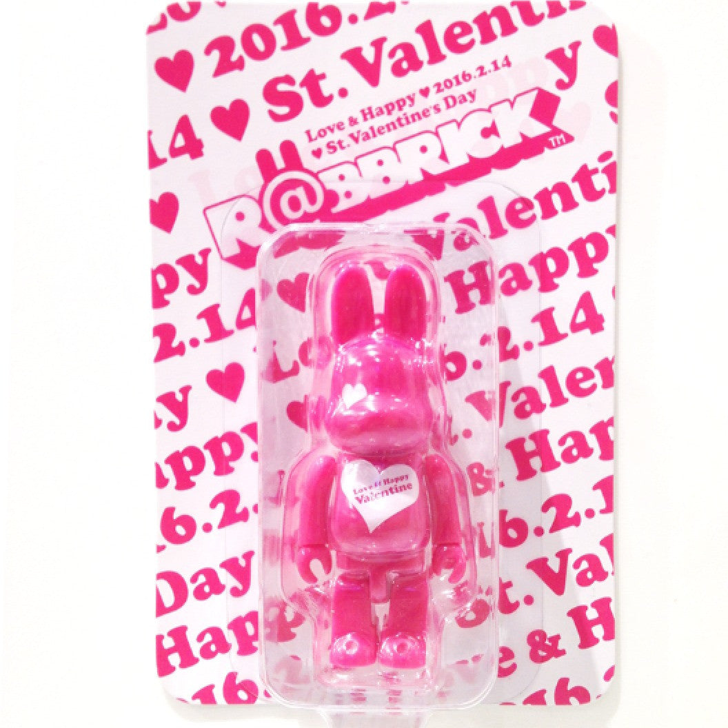 Valentine 100% Bearbrick Rabbrick 2016 Edition - Mindzai  - 3