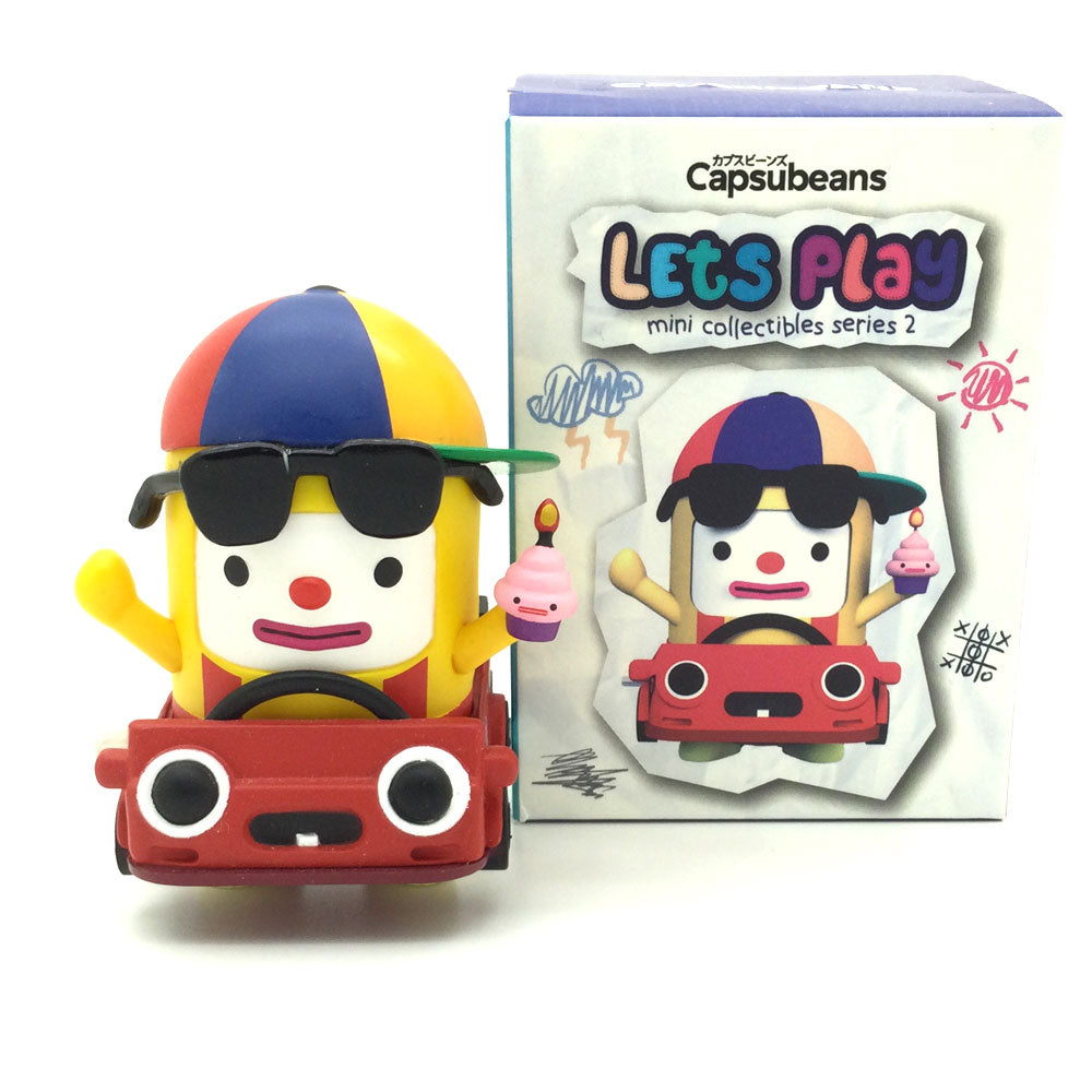 Capsubeans Let's Play Blind Box Series - Racer Bean