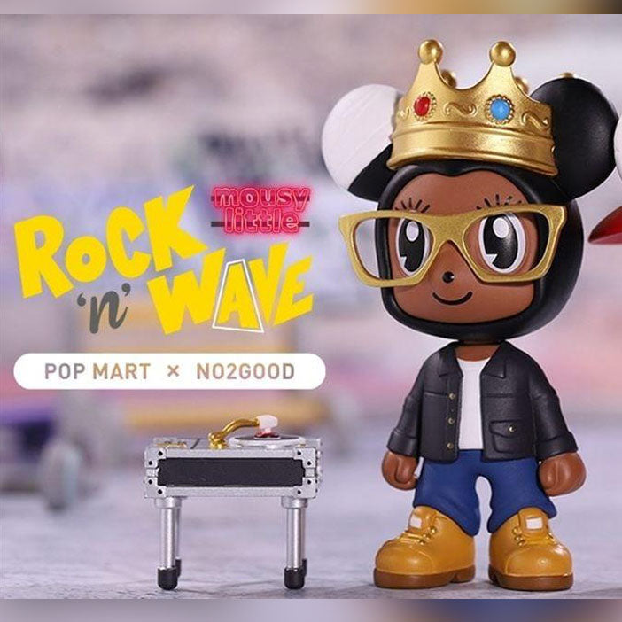 Rap & DJ - Mousy Little Rock n Wave Series by No2Good x POP MART