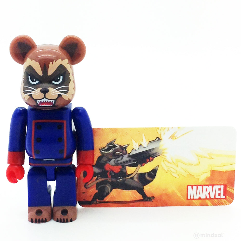 Bearbrick Series 29 - Guardians of Galaxy Rocket Raccoon 100% Size (Secret)