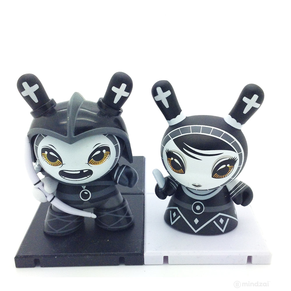 Shah Mat Dunny Chess Mini Series - Rook (Black) and Pawn (Set of 2)