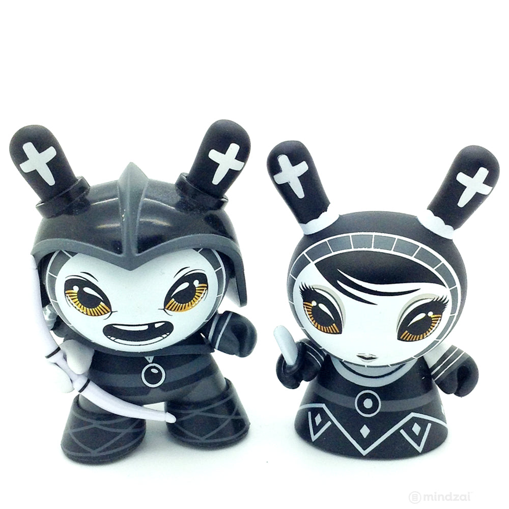 Shah Mat Dunny Chess Mini Series - Rook (Black) and Pawn (Set of 2)