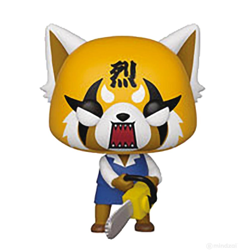 Sanrio Aggretsuko Retsuko with Chainsaw POP! Vinyl Figure by Funko