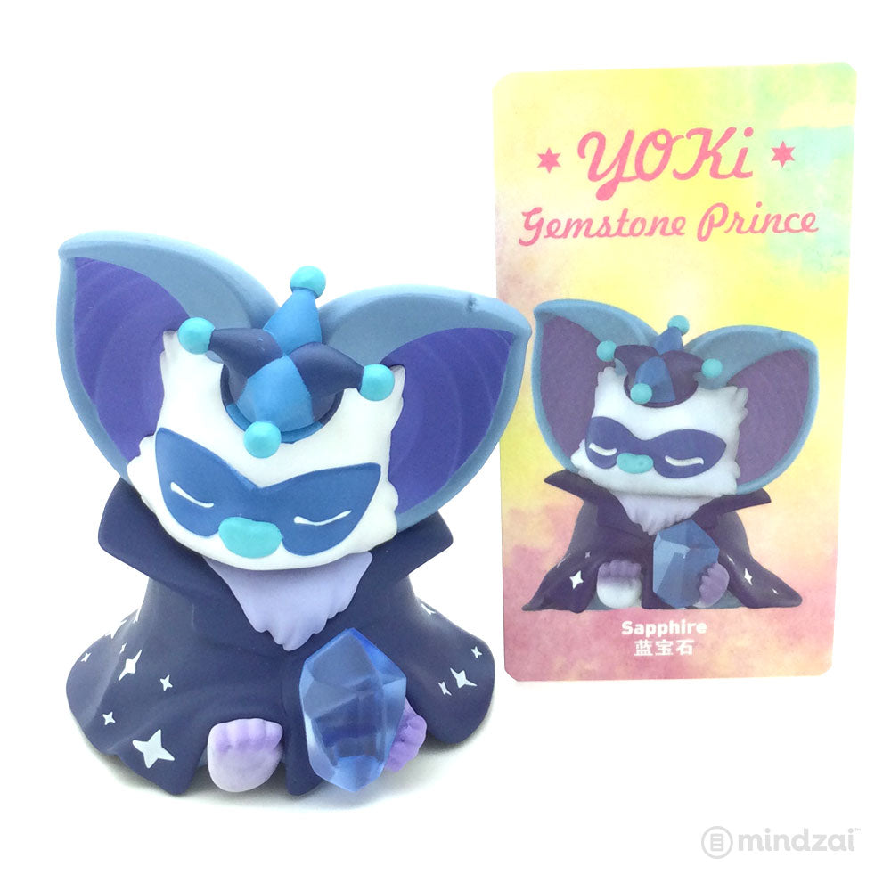 Yoki Gemstone Prince Series by Yoyo Yeung x POP MART - Sapphire