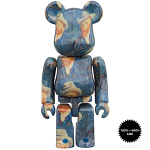 Self Portrait 100% + 400% Bearbrick by Vincent Van Gogh Museum x