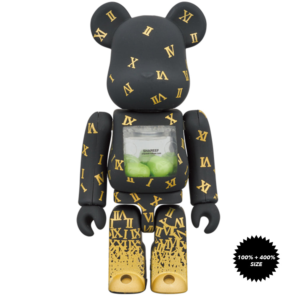 Shareef #3 100% + 400% Bearbrick Set by Medicom Toy - Mindzai Toy Shop