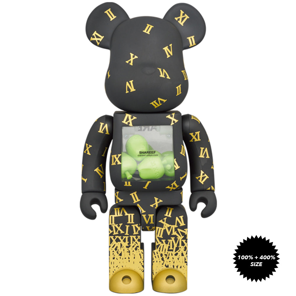 Shareef #3 100% + 400% Bearbrick Set by Medicom Toy - Mindzai Toy Shop