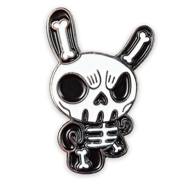 Pinning and Winning Enamel Pin Series 1 by Kidrobot - Skull Dunny