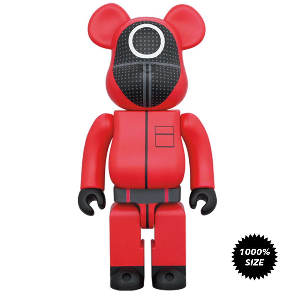 Squid Game Guard ○ 1000% Bearbrick by Medicom Toy