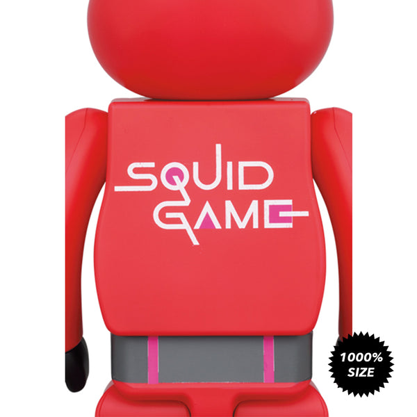 Squid Game Guard ○ 1000% Bearbrick by Medicom Toy - Mindzai Toy Shop