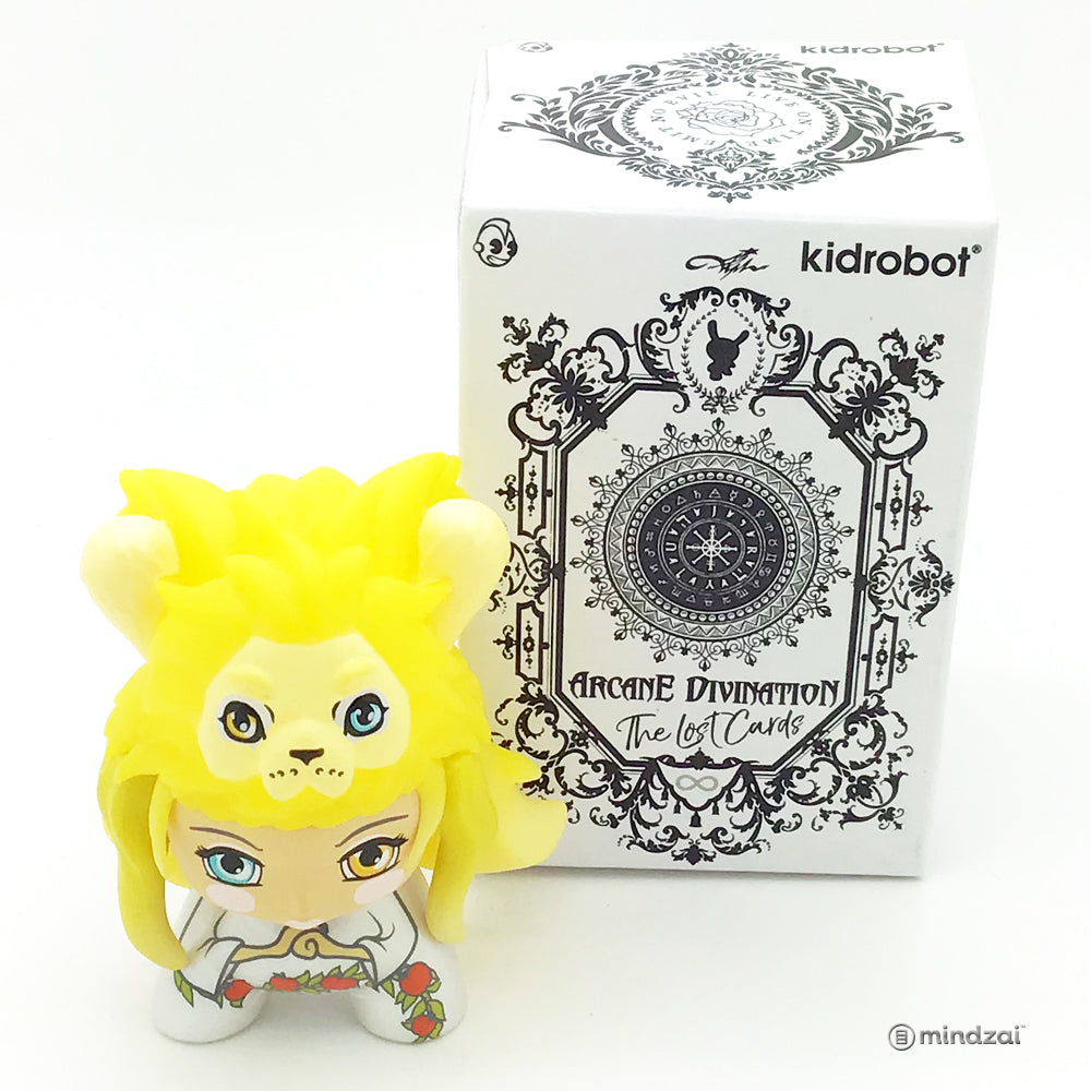 Arcane Divination Series Two The Lost Cards Dunny by Kidrobot - Strength (Camilla D'Errico)