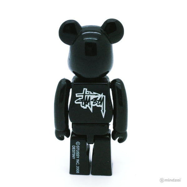 Stussy Destiny - Black 100% Bearbrick by Medicom Toy [Exclusive Japan]