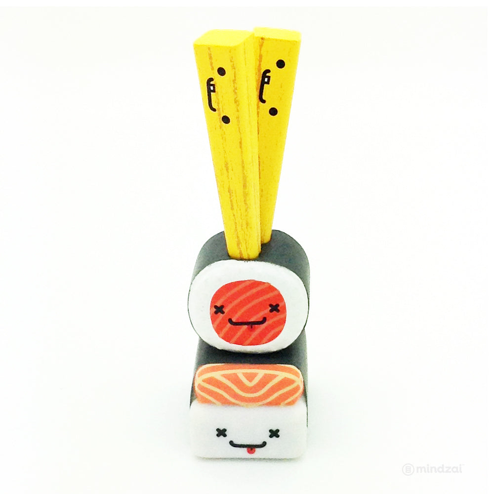 BFFs Love Hurts Mini Series 3 Blind Box by Travis Cain x Kidrobot - Slim, Nigri and Maki (Sushi and Chopstick)