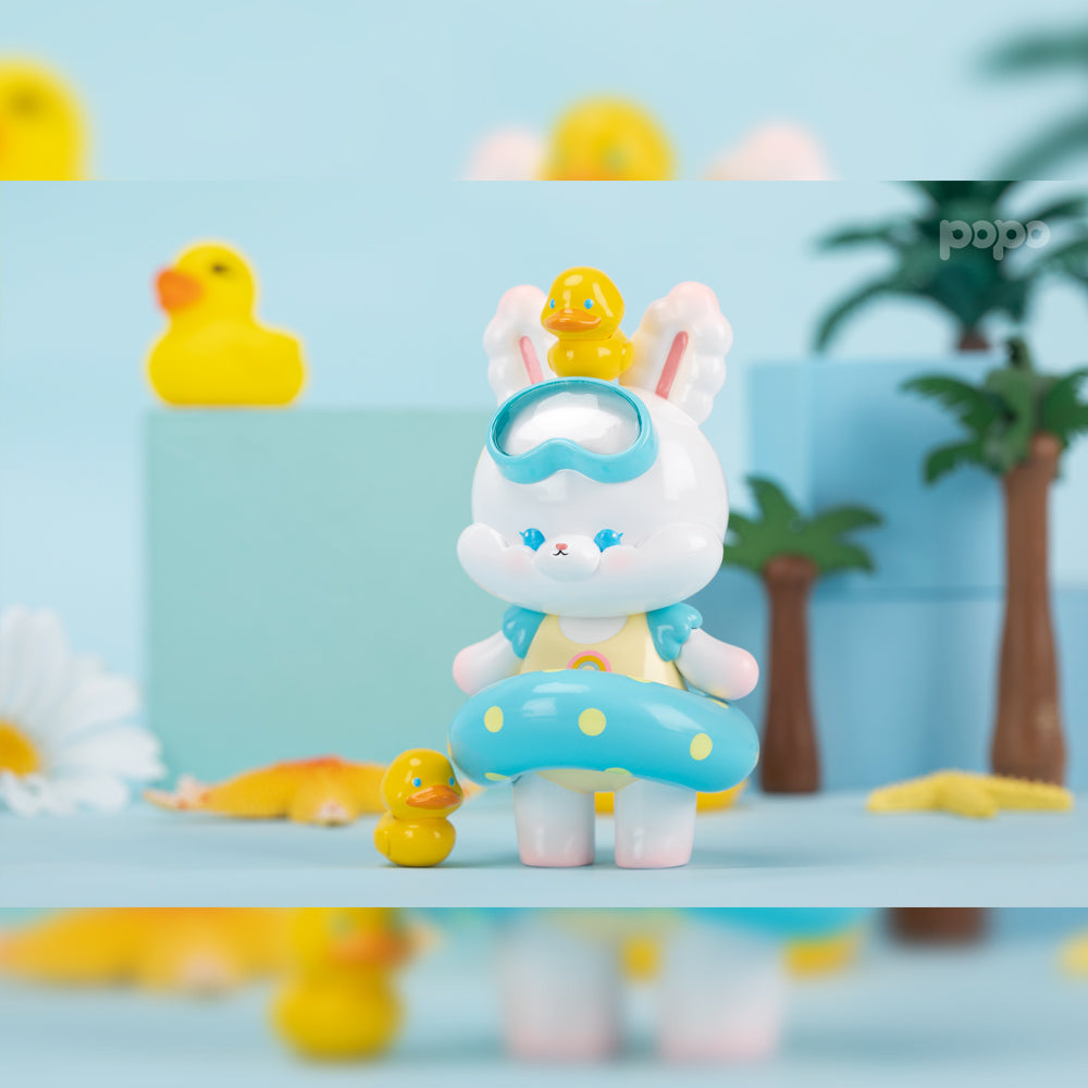 Swimming Popo Rabbit by SeaStar Studios