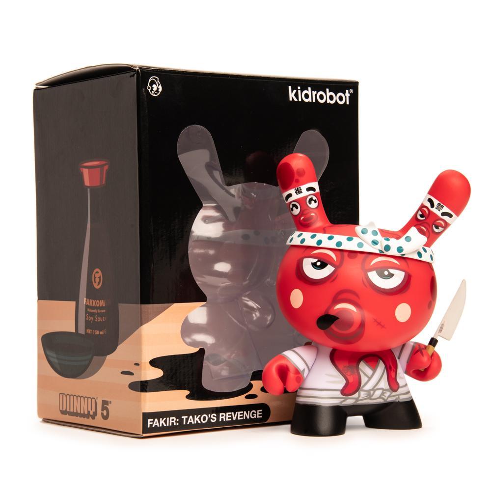 Tako's Revenge 5" Dunny Figure by Fakir x Kidrobot