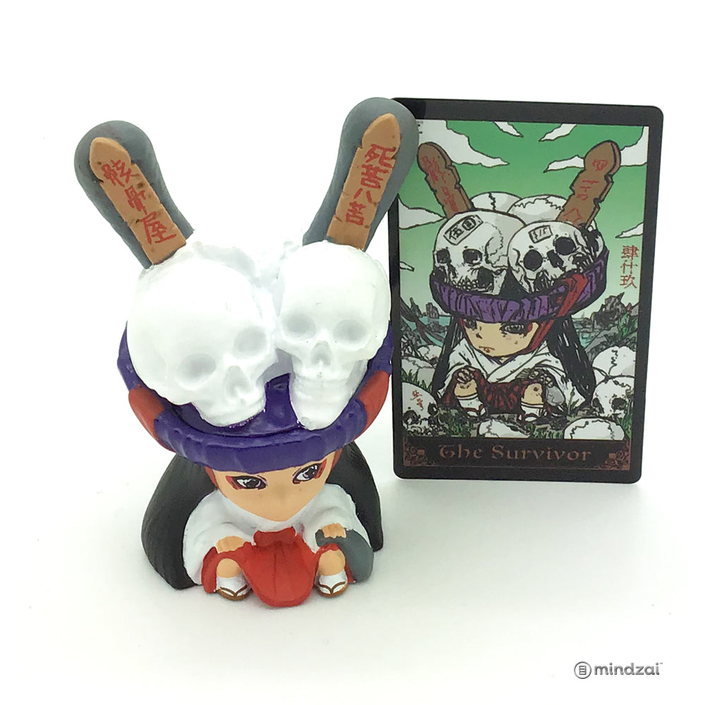 Arcane Divination Series Two The Lost Cards Dunny by Kidrobot - The Survivor (Tokyo Jesus)