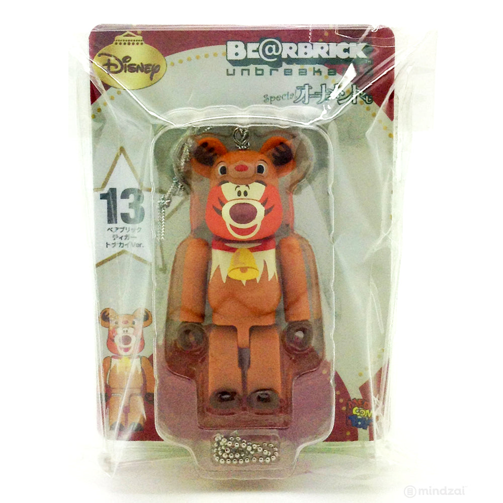 Disney Bearbrick Unbreakable - Tigger Reindeer Suit Version 100