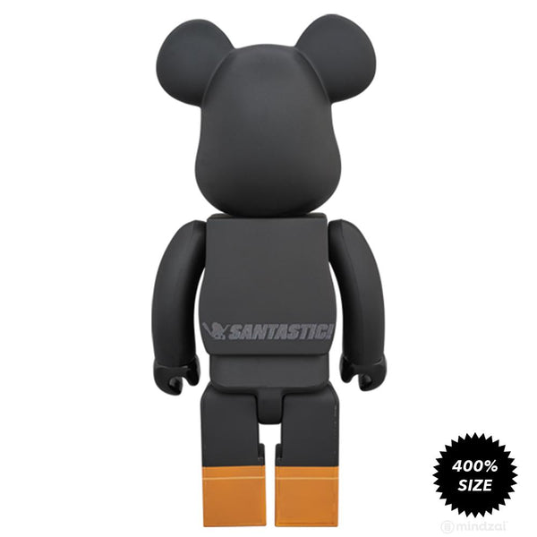 Tokyo Tribe Black Waru 400% Bearbrick by Santastic Entertainment x Medicom  Toy