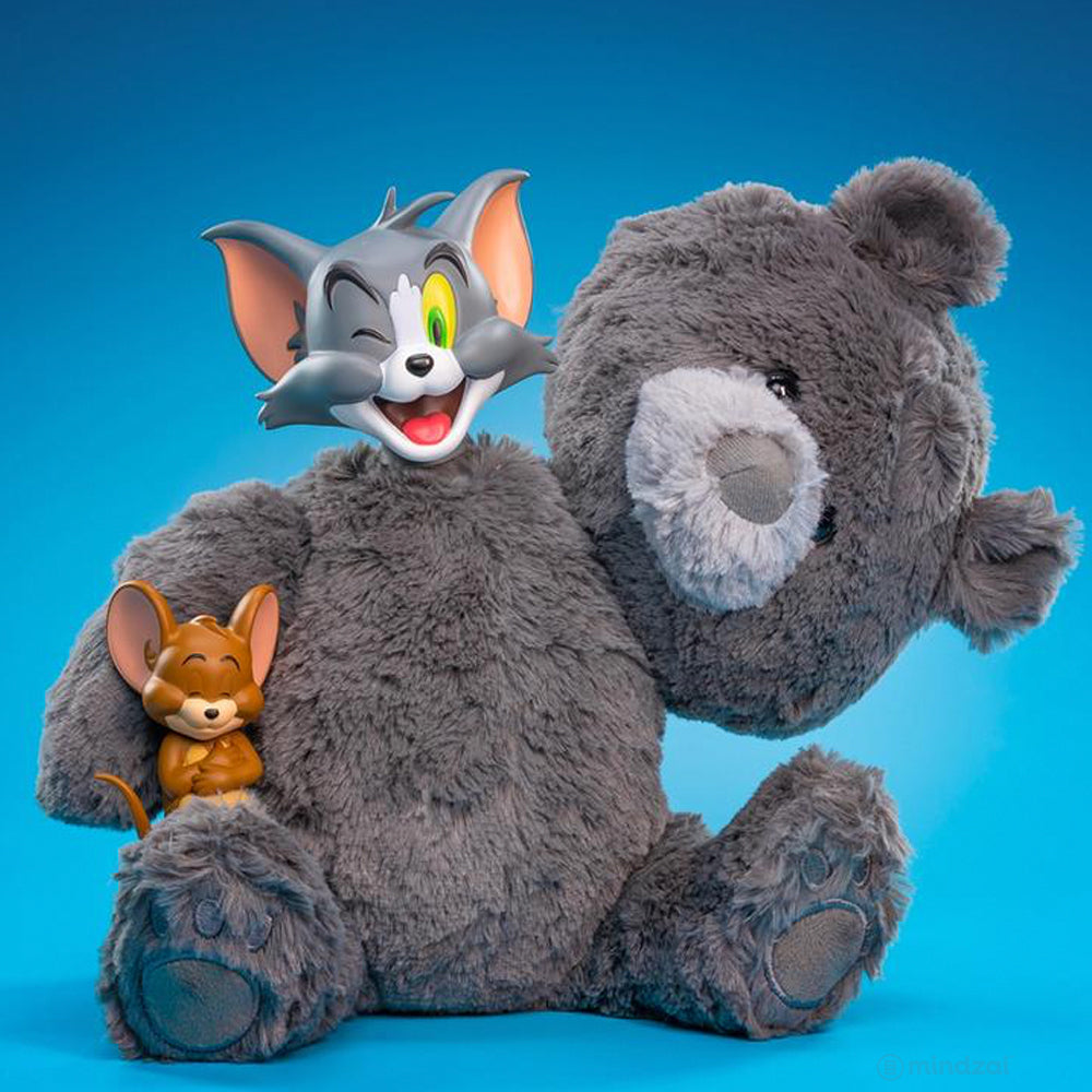 Tom & Jerry Teddy Bear Plush Figure by ToyQube x Soap Studio