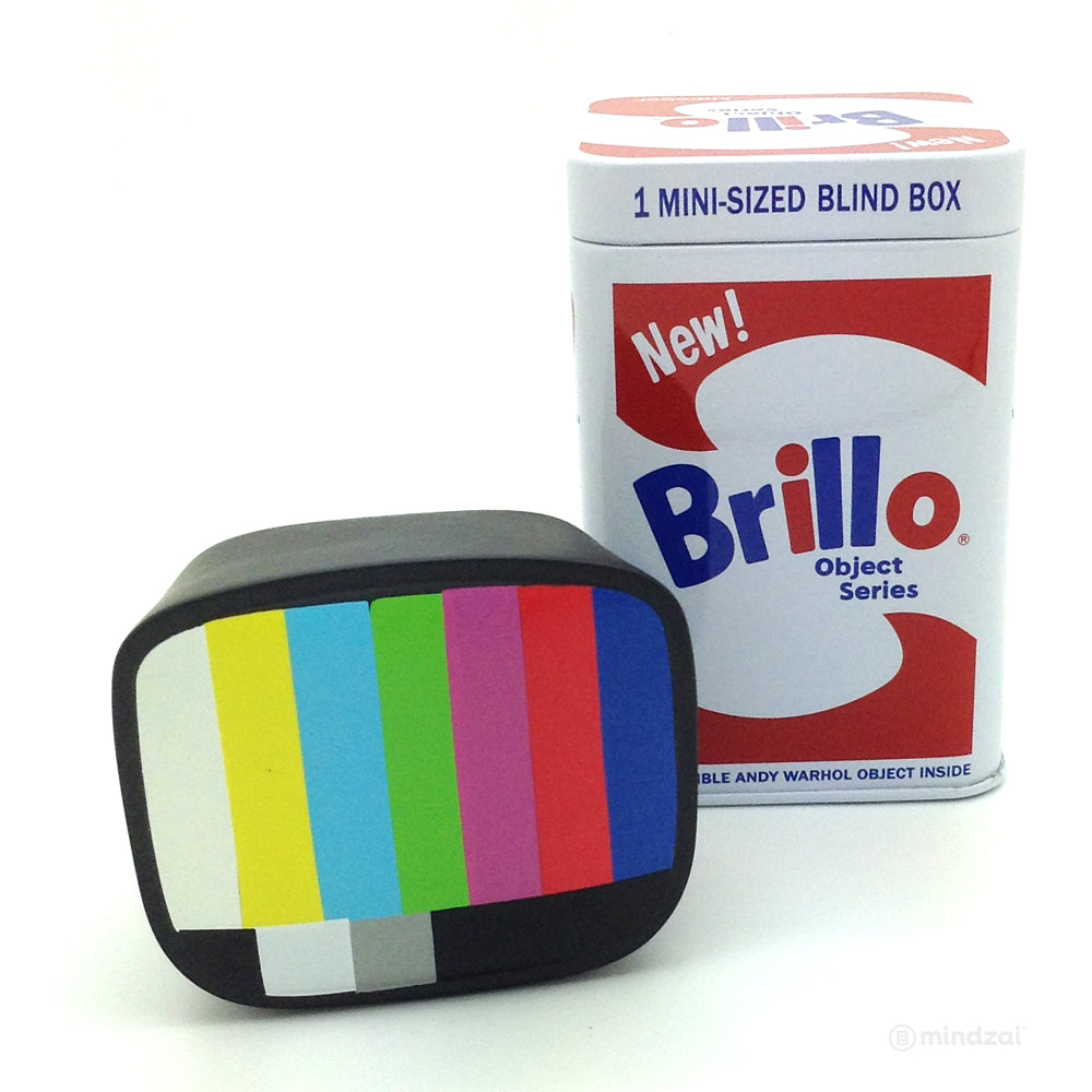 Andy Warhol Brillo Box Mini Series Tin Can Blind Box - TV (Vinyl)