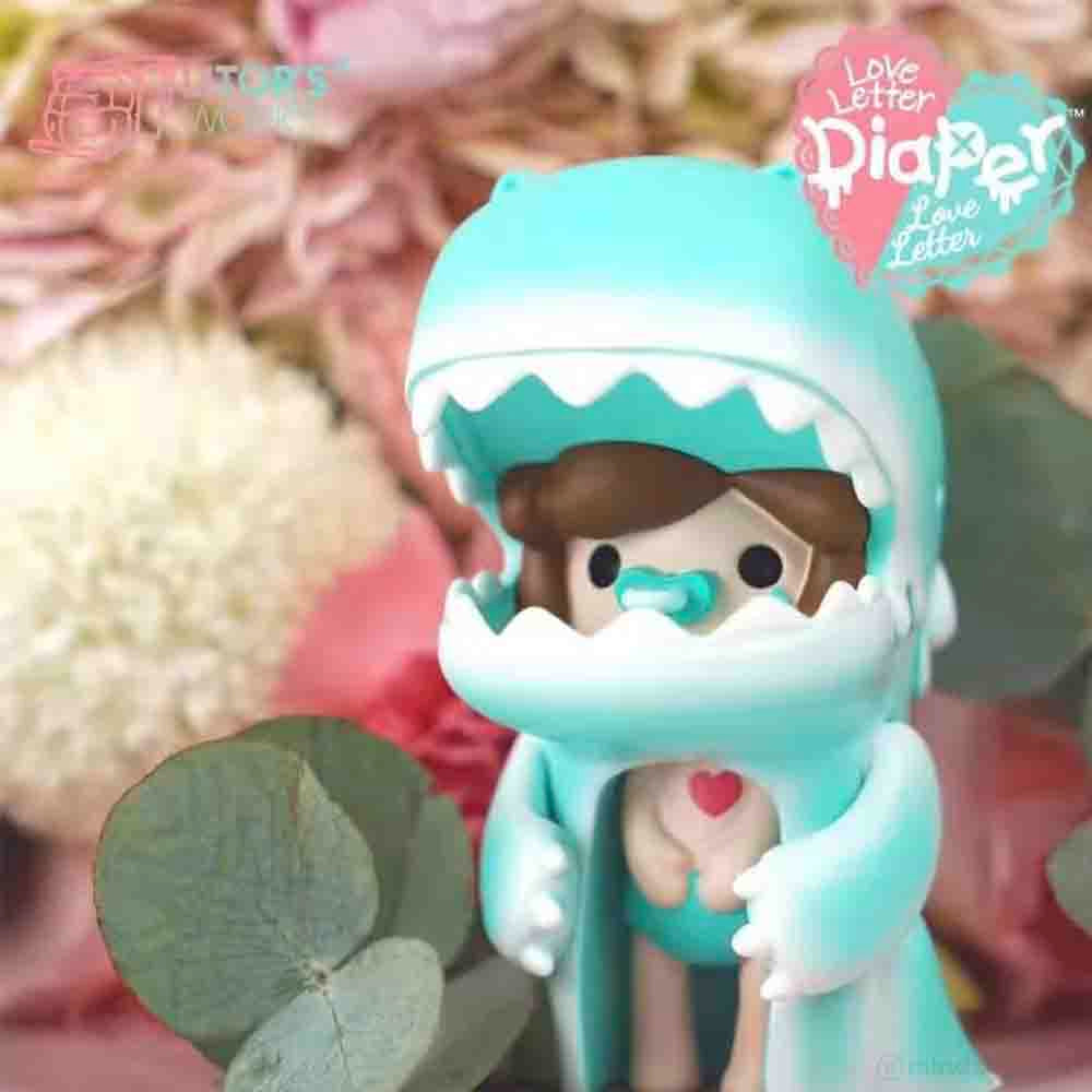 Umasou! Diaper Love Letter (Baby Blue Ver.) Art Toy Figure by Litor&#39;s Work