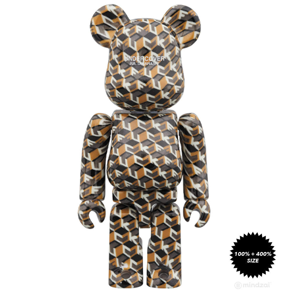 Undercover Fuck 100% + 400% Bearbrick Set by Medicom Toy x Undercover