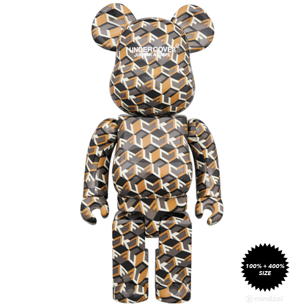 Undercover Fuck 100% + 400% Bearbrick Set by Medicom Toy x Undercover