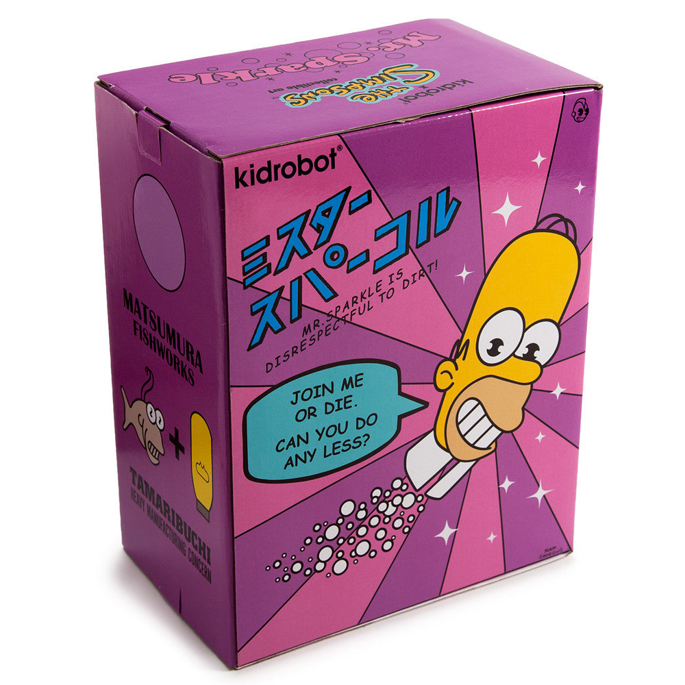 Kidrobot simpsons best sale mr sparkle