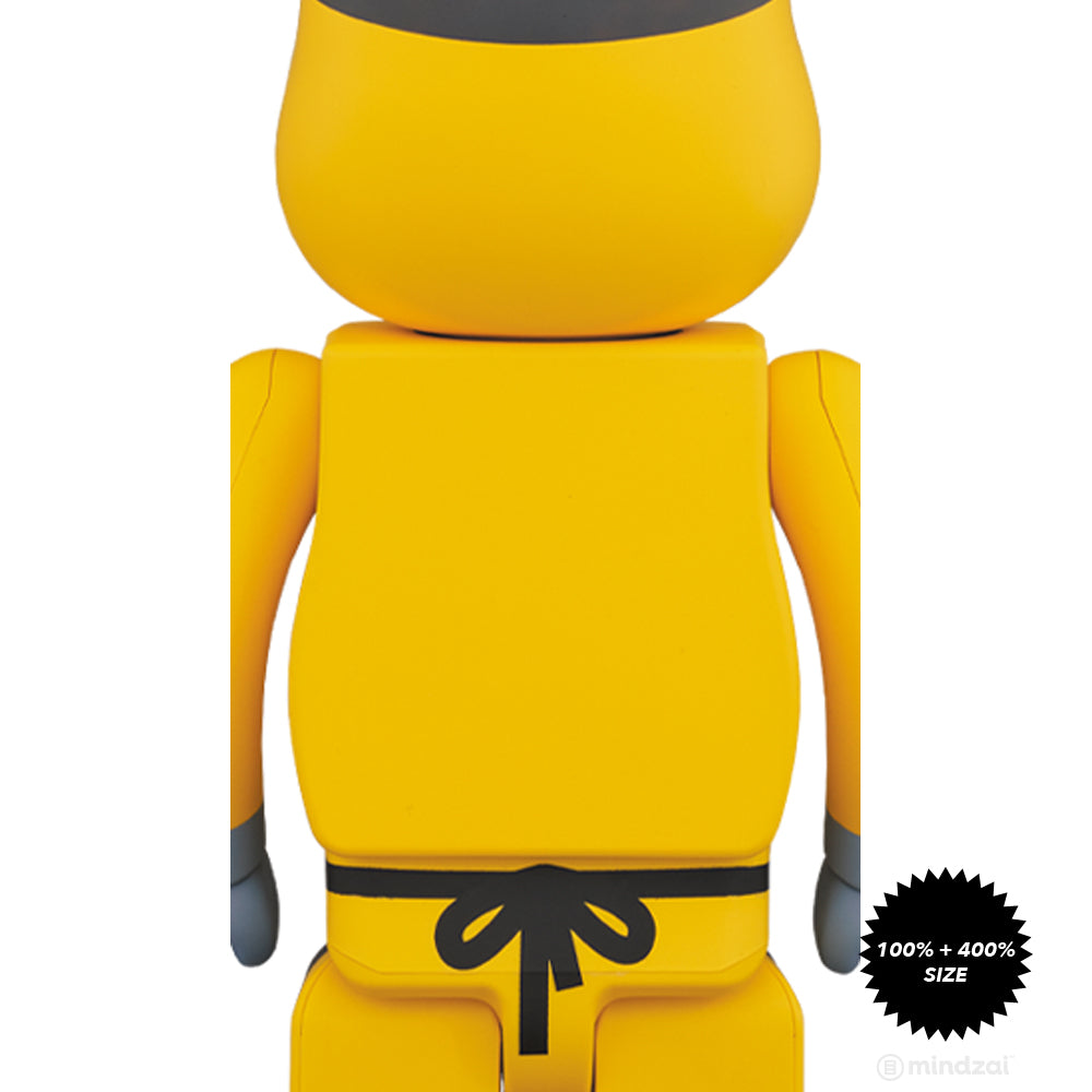 Breaking Bad Walter White (Chemical Protective Clothing Ver.) 100% + 400% Bearbrick Set by Medicom Toy