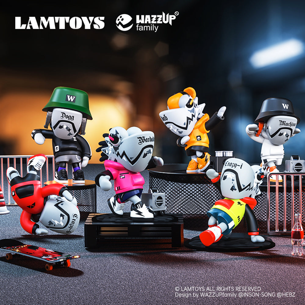 Chameleon WAZZUPbaby FURIES Blind Box Series by Lam Toys