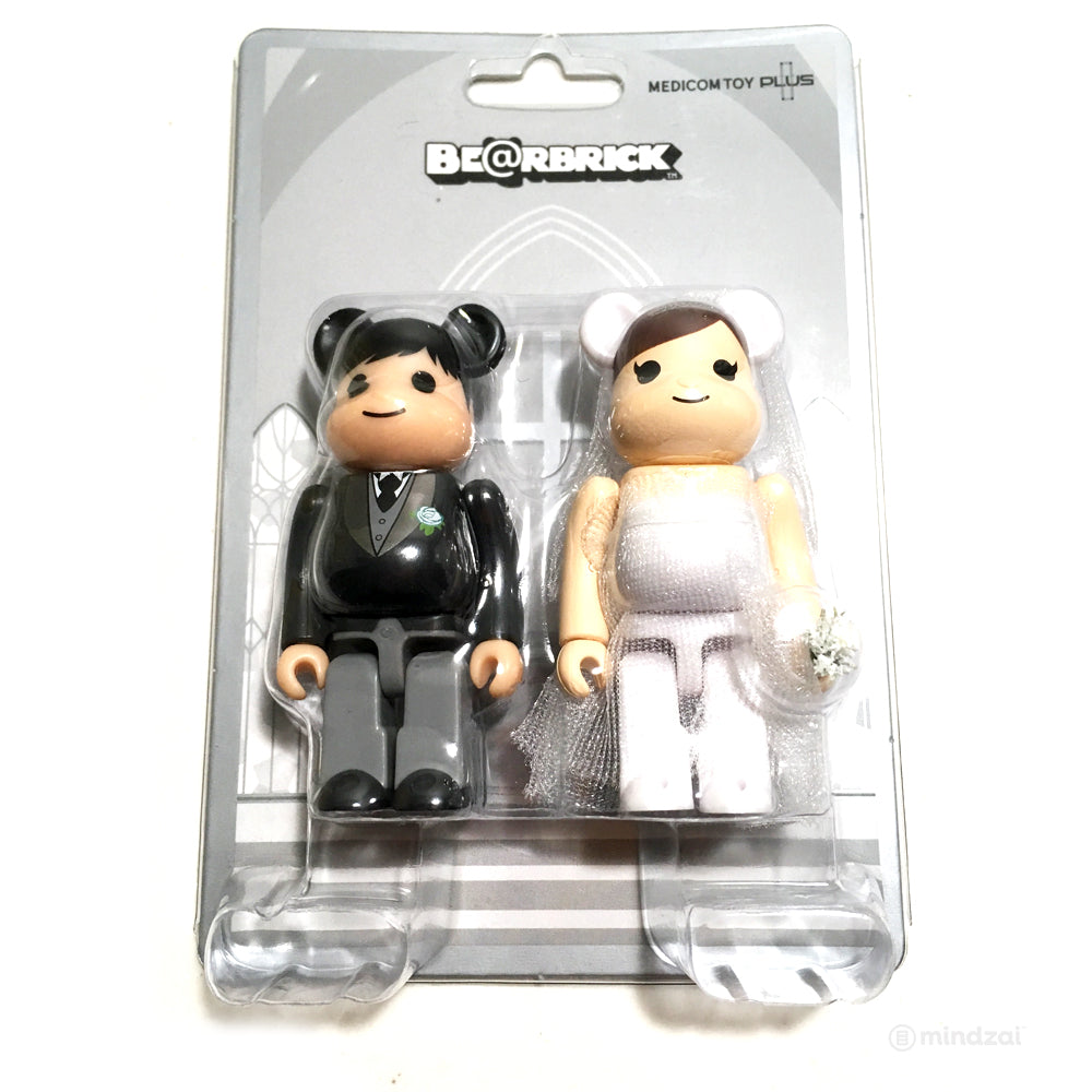 Bearbrick Wedding Series 3 (2-Pack) Medicom Plus Limited 100% Size