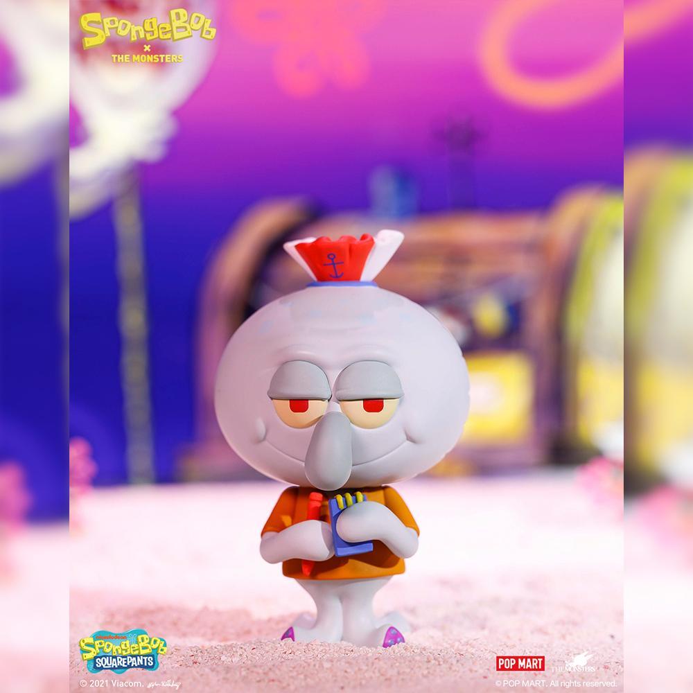 Squidward x Spooky - The Monsters x SpongeBob POP Mart