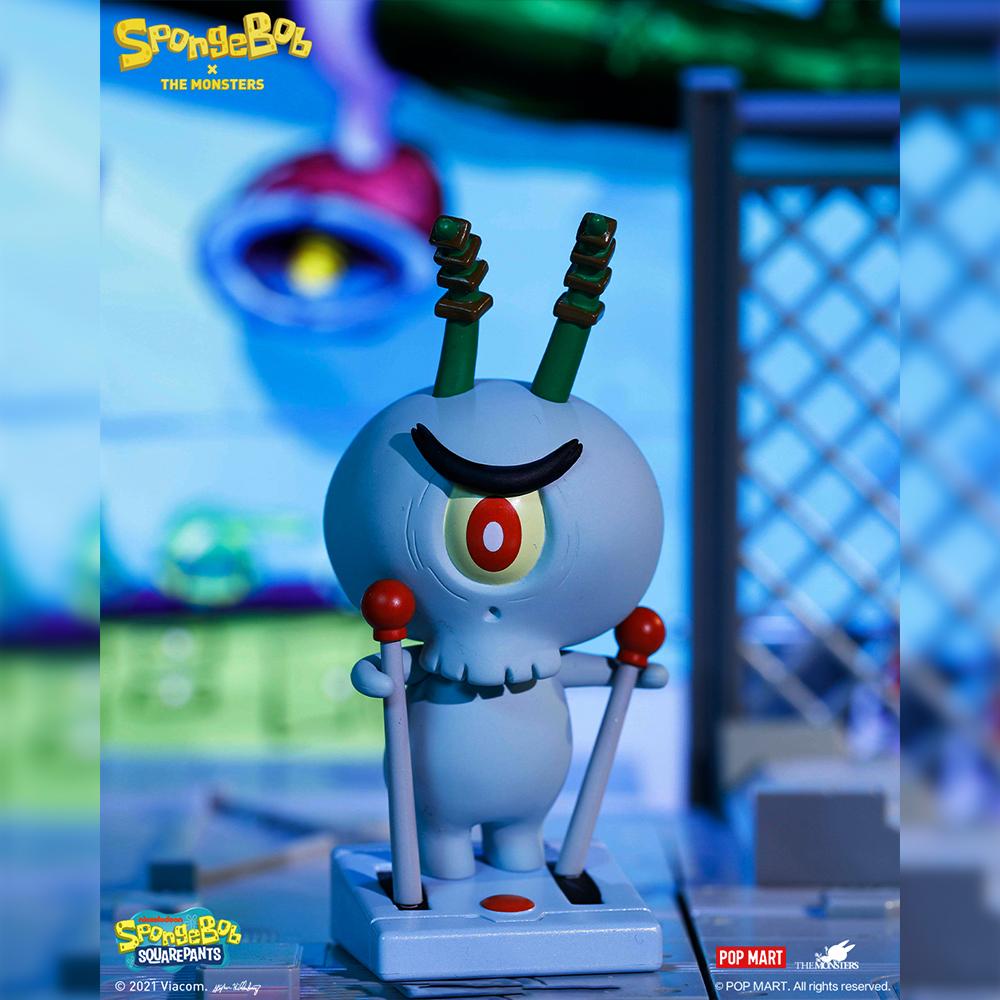 Plankton x Tycoco - The Monsters x SpongeBob POP Mart